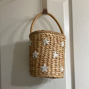 Rattan purse